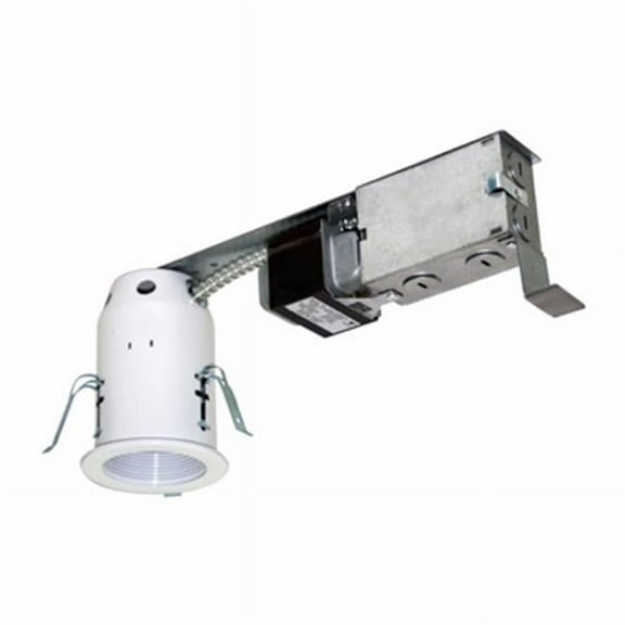 Jesco Lighting LV3001R Low Voltage Non - IC Housing for Remodel 3 in.
