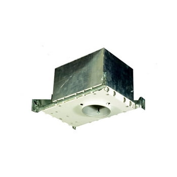 Jesco Lighting LV4000ICA 4-Inch Low Voltage Airtight Ic Housing For New Construction- Silver