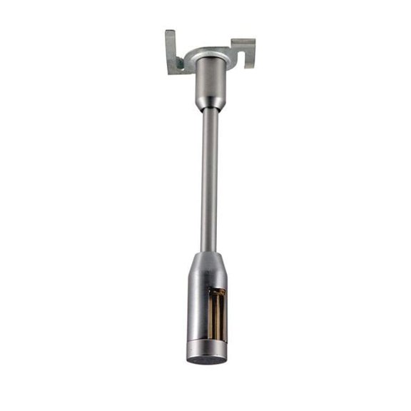Jesco Lighting MA-ST12SN 12 in. Rigid T-Bar Ceiling Standoff for Monorail, Satin Nickel
