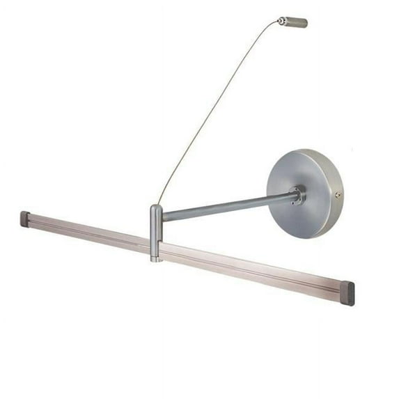 Jesco Lighting MA-WMPF12CH 12 in. Wall Monorail Power Feed, Chrome
