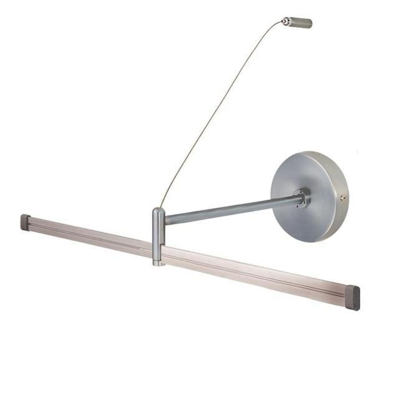 JESCO Lighting 12-Inch Monorail Standoff - Satin Nickel Finish For Ceiling Mount