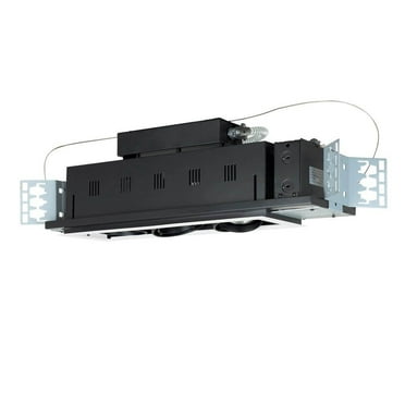 Jesco Lighting MGP20-3WB 3 - Light Double Gimbal Linear Recessed Line Voltage Fixture.