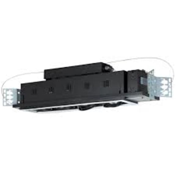 Jesco Lighting MGP20-4WB 4 - Light Double Gimbal Linear Recessed Line Voltage Fixture.