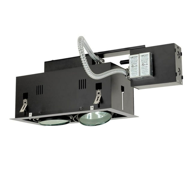 Jesco Lighting MGRA175-2ESB 2 - Light Double Gimbal Linear Recessed Fixture Low Voltage