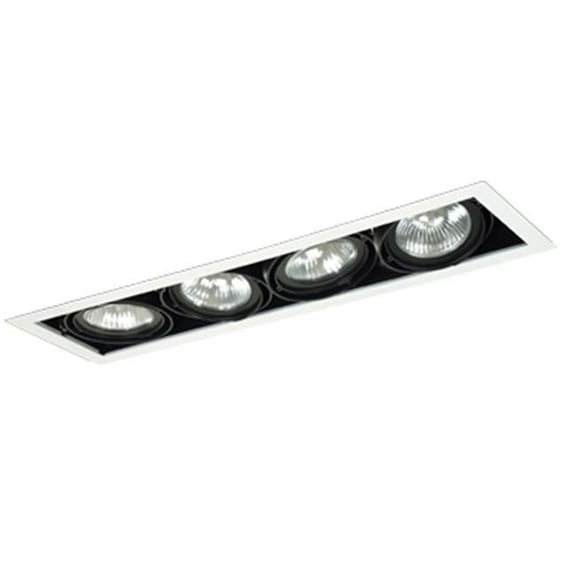 Jesco Lighting MGRP30-4SWB 4-Light Square Par30 Double