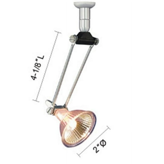 Jesco Lighting QAS104X3-CH Emily Low Voltage Quick Adapt Spot Light- Chrome