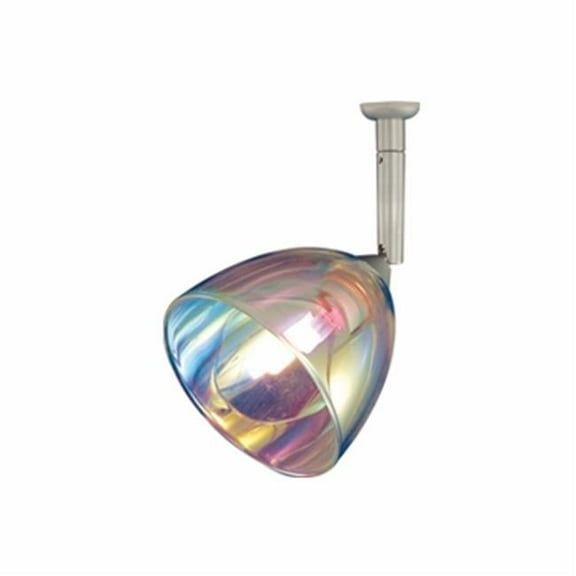 Jesco Lighting QAS145X6-SN 1-Light Monorail Quick Adapt Low Voltage Spot Light- Satin Nickel