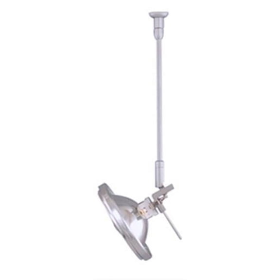 Jesco Lighting QAS152X3-CH 1 Light Monorail Quick Adapt Low Voltage Spot Light- Chrome Finish