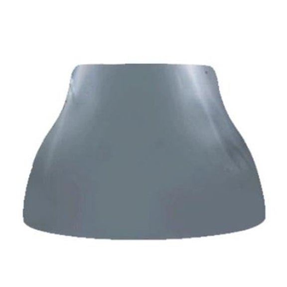 Jesco Lighting QASA103CH Step Cone & Metal Glass Shade For Fixtures QAS121 & QAS122- Chrome