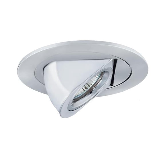 Jesco Lighting RH51ST Adjustable & Rotatable Mini Recessed Trim Down Light, Satin