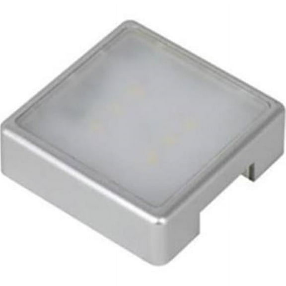 Jesco Lighting RZ-TR-SQ-27-WH Snap-On LED Square Puck Light 2700K, White