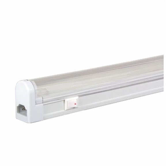Jesco Lighting SG4A-28SW-30-W 28W Adjustable T4 Fluorescent Undercabinet Fixture With Rocker Switch - White - 3000K
