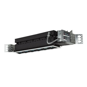Jesco Lighting - Six Light Low Voltage ModuLinear New Construction-White/Black