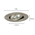 thumbnail image 1 of Jesco Lighting TM208CH Adjustable Gimbal Ring Trim- Chrome, 1 of 1