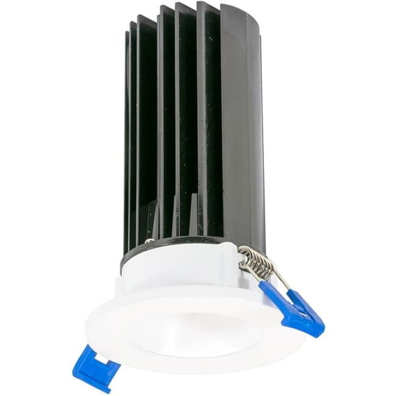 Jesco RLF-2115-SW5-38D-WHWH 2 in. 15W 5CCT 90CRI 38D Downlight LED Miniature Trimmed Recessed Downlight with Interchangeable Reflectors & Trims, White