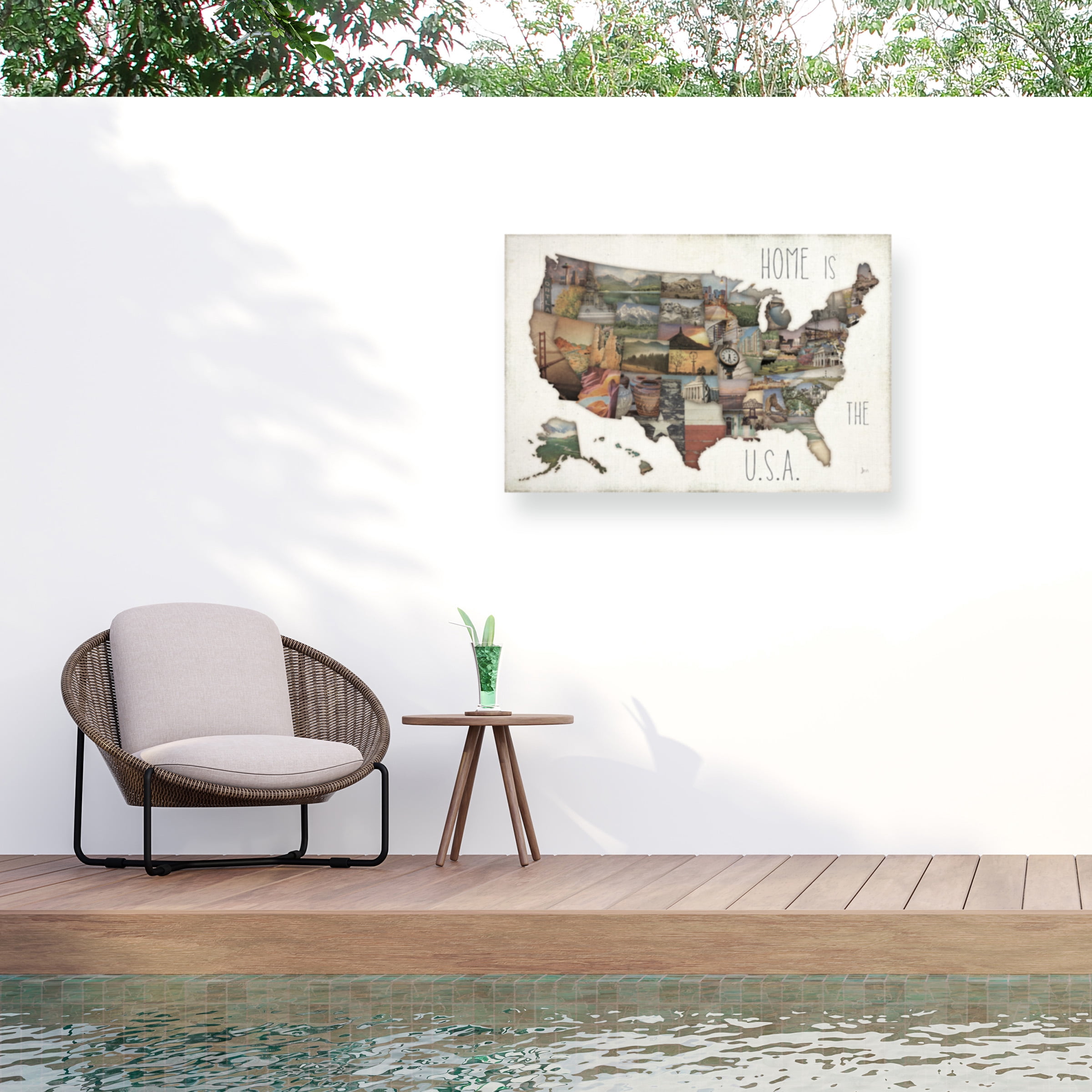 Jess Aiken 'BBB Sales Only- Intestates IX' Outdoor Canvas