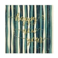 thumbnail image 1 of Jess Aiken 'Coastal Lace Happy New Year Stripes' Canvas Art, 1 of 4