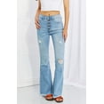thumbnail image 1 of Jess Button Flare Jeans, 1 of 10