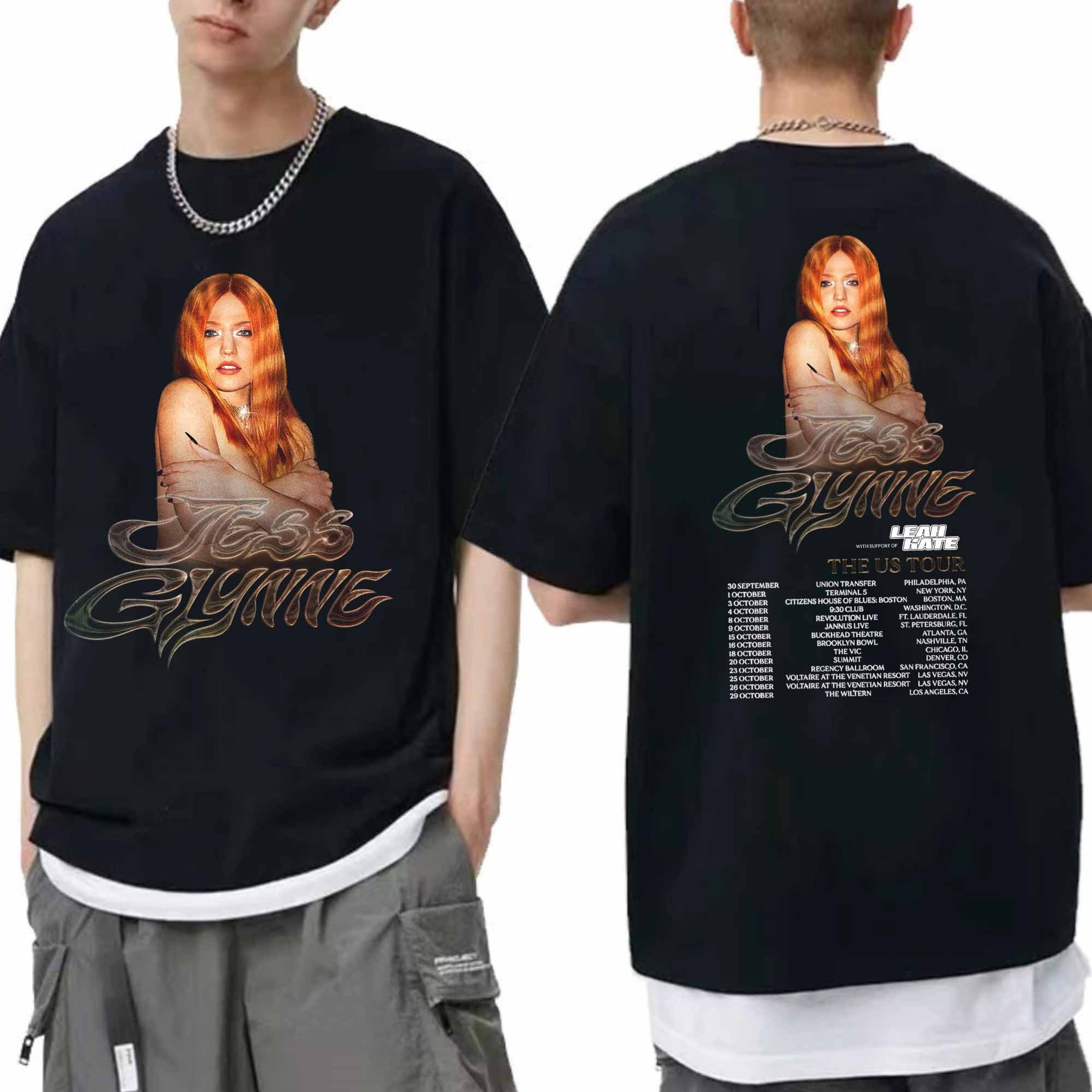 Jess Glynne The US Tour 2024 Shirt, Jess Glynne Fan Shirt, Jess Glynne ...