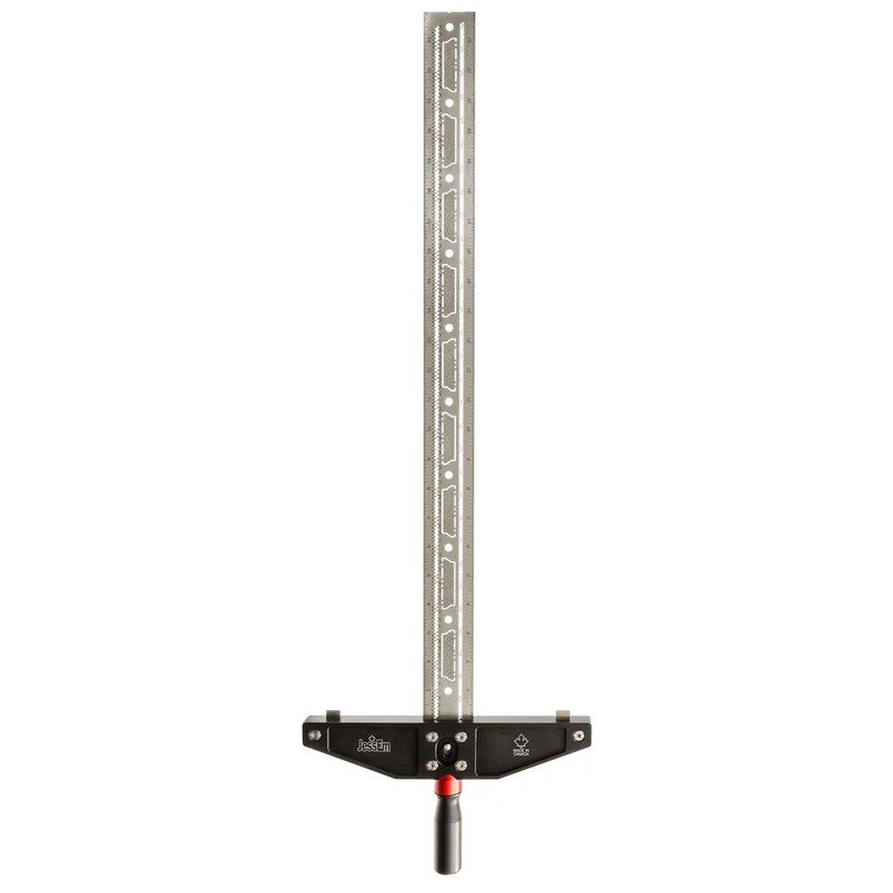 JessEm 07423 Claymore 24" Sword T-Square Stainless Steel Imperial and Metric Ruler