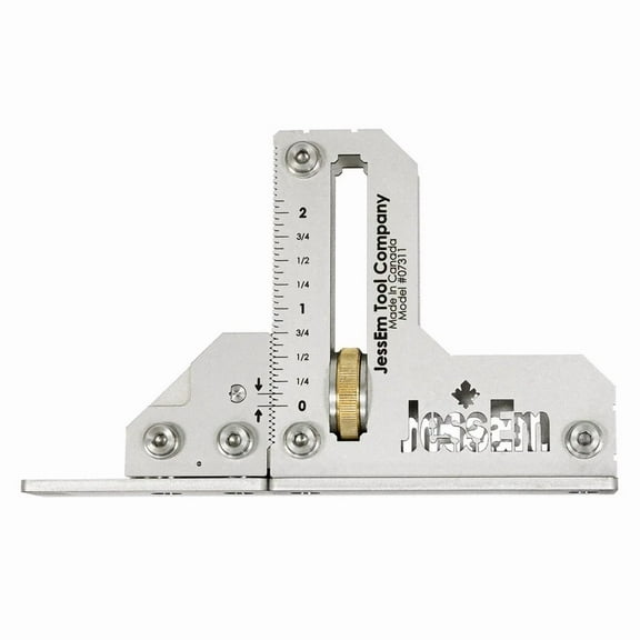 JessEm 07311 14 Guage Stainless Steel Tool Setting Gauge - Imperial - Small