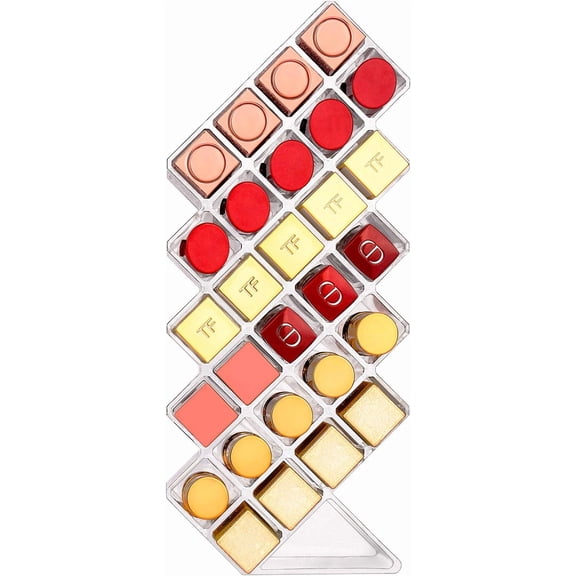 JessLab Lipstick Organizer with 28 Slots for Makeup & Cosmetic Storage