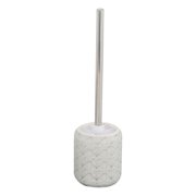 Jessar - Ceramic Bathroom Toilet Brush Holder, White