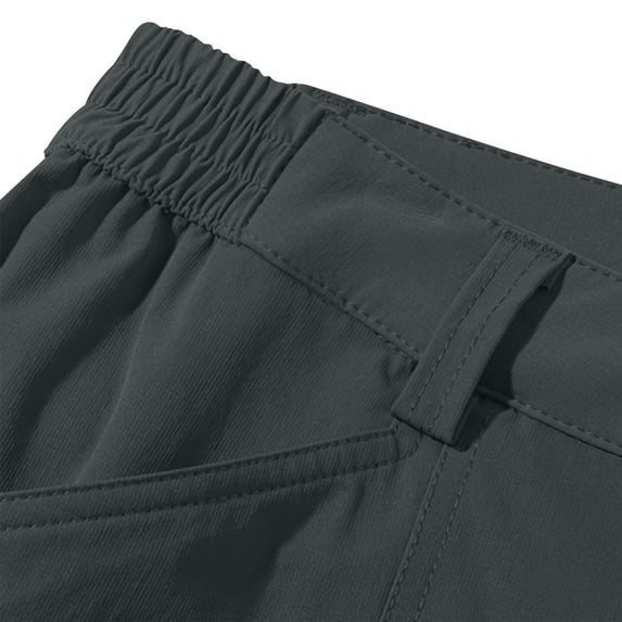 Jessboyy Men's Dress Shorts Expandable Waist Business Casual Golf Shorts with Pockets Fitted Straight Leg Work Shorts Dark Gray,XXXL
