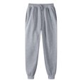 thumbnail image 1 of Jessboyy Mens Sweatpants with Pockets Elastic Waist Drawstring Jogger Sweatpant Elastic Bottom Straight Leg Sweat Pants Gray,S, 1 of 2