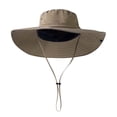 thumbnail image 1 of Jessboyy Wide Brim Sun Hats for Men Foldable Hiking Bucket Hat Breathable Adjustable Summer UV Protection Outdoor Hiking Hats Khaki, 1 of 3