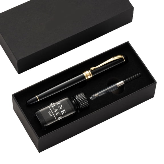 Jesscasday 0.7mm 1.0mm Fountain Pen Set Fountain Pen Gift Set Calligraphy Pen Signature Pen