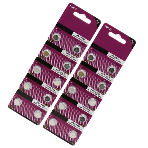Jesscasday 10Pc/20pc LR726 396 AG2 Button Cell Batteries 1.5V Long Lasts Power Supply