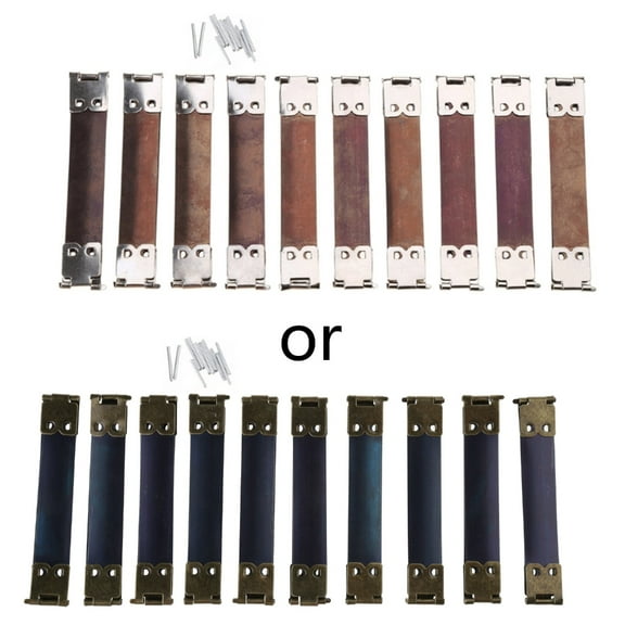 Jesscasday 10Pcs Metal Internal Flex Frame Kiss Clasp Lock for DIY Purse Handbag Bag Hinges