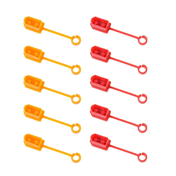 Jesscasday 10pcs XT60 Connector Covers XT60 Connector Protective Caps Prevent Dirt and Short Circuits Insulating Covers for Drones