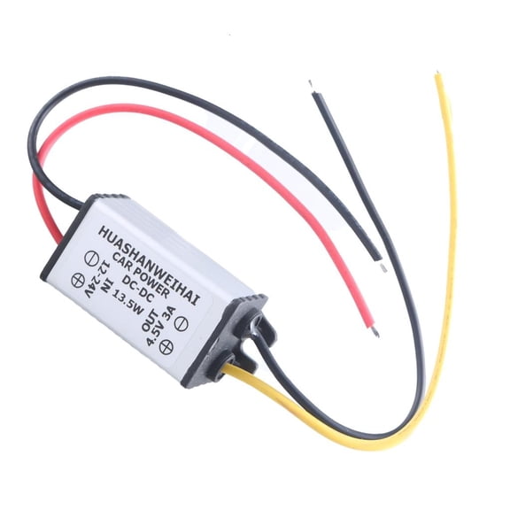 Jesscasday 12V 24V to 4.5V 3A Step Down 24V-4.5V 3A Buckk Converters Truck Car Powers