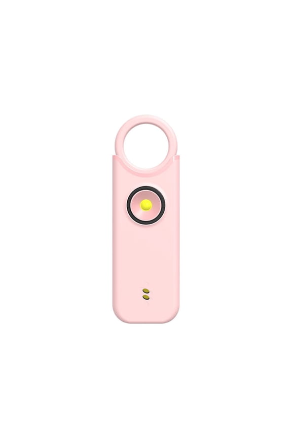 135dB Defense Alarm Keychain Vibration Induction Security Alarm Flashlight Rechargeable Anti Wolf Safety Device
