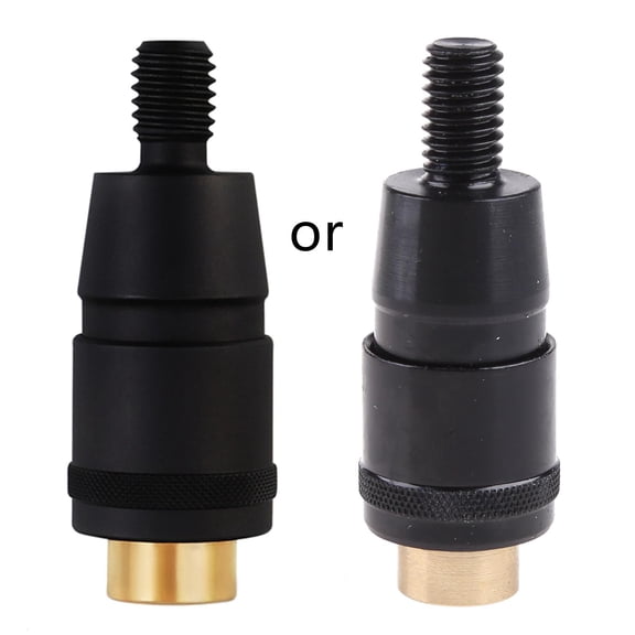 Jesscasday 1Pc Quick Release Net for Head Adapter Fishing Rod Connector Screw,Fishing Landing Harpoon Dip Aluminum Alloy Net Rod Pa