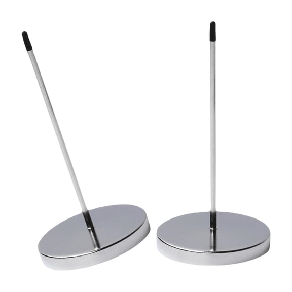 Jesscasday 2 Pcs Desk Receipt Holders Bill Fork Restaurant Check Spindle Metal Memo Holders