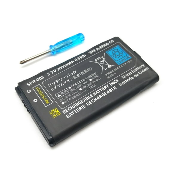 Jesscasday 2000mAh SPR-003 SPR003 Lithium Battery for NS 3DS 3DSLL 3DSXL Rechargeable Battery Game Console Repair