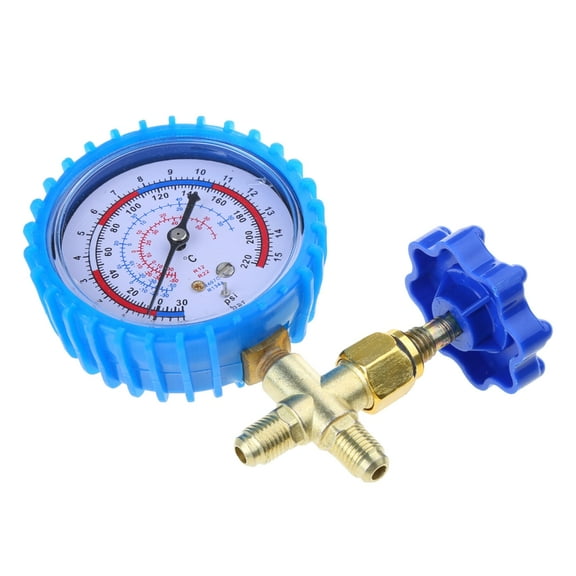 Jesscasday 220PSI 500PSI Air Conditioning Refrigerant Recharge Pressure Gauge Manometer