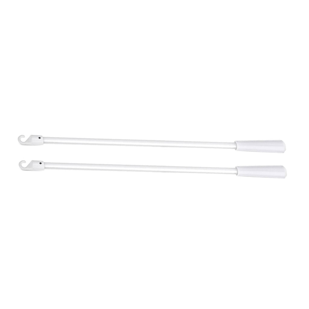 Jesscasday 2Pack 30cm Fiberglass Blind Rod Curtain Wand Hook Handle for ...