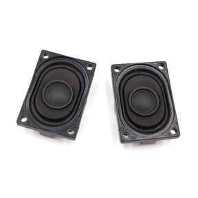 Jesscasday 2Pcs 2840 Advertising LCD Monitor TV Speakers Horn Loudspeaker 8Ohm 2W Rectangle