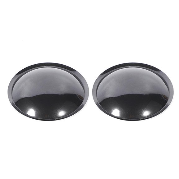 Jesscasday 2Pcs Speaker Dust Cap Loudspeaker Dust Cover Black myra Repair Dust Cap Diameter 20mm,22mm,30mm,34mm,40mm,45mm,54mm,18mm