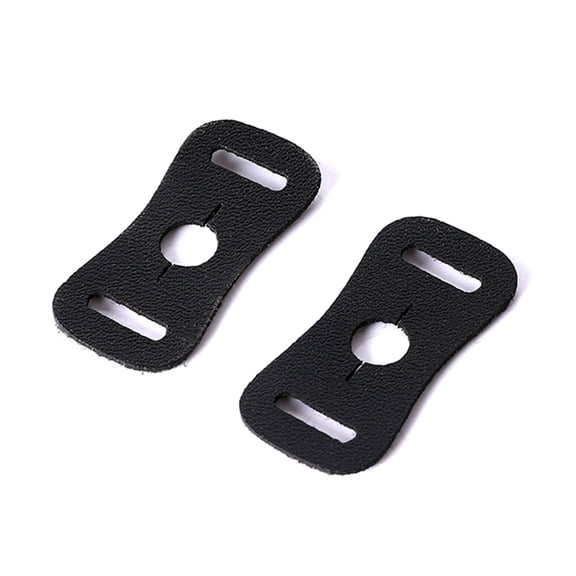 Jesscasday 2Pcs Strong Camera Strap for Triangle Split Rings Adapter with PU Leather Protec