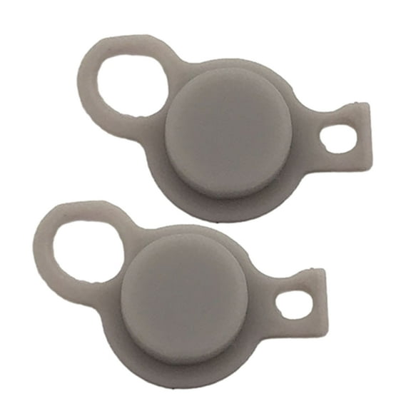 Jesscasday 2pcs/set Silicone Joystick Caps Comfortable & Accurate Joystick Cover for New3DS