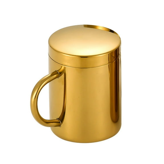 Jesscasday 304Stainless Steel Coffee Mug Travel Cup Outdoor Bottles Suitable for Hikings