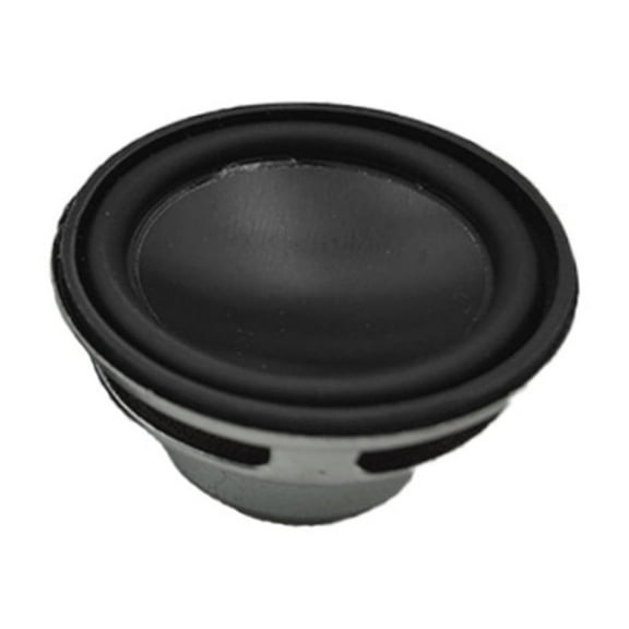 Jesscasday 33mm 4Ohm 3W Round Rubber Edges Speaker Driver Two Magnets Structure Diaphragm