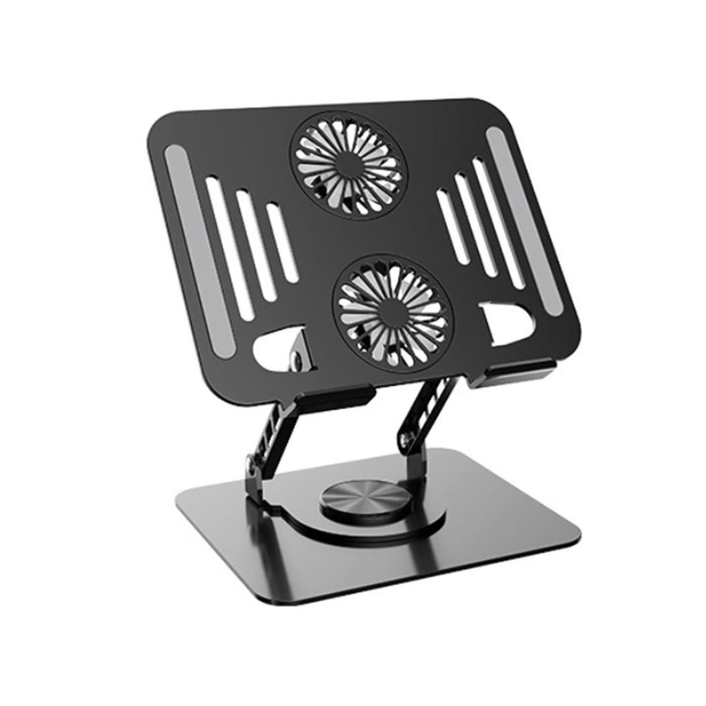 Jesscasday 360 Rotating Aluminum Laptop Stand Adjustment Height Ergonomic Slip Proof Base