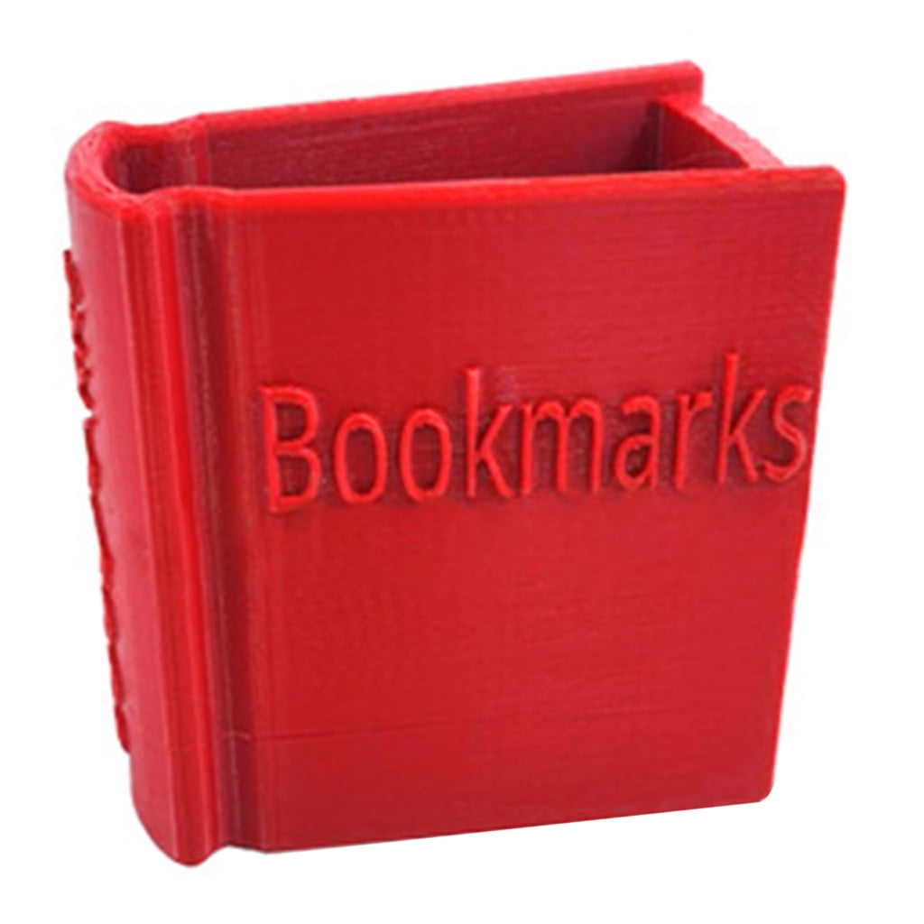 Jesscasday 3D Printed Bookmarks Stand for Shelf Desk Organiser Box ...