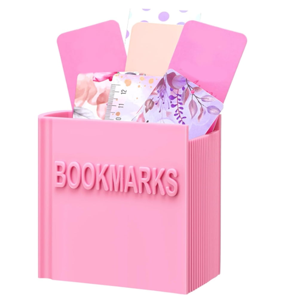 Jesscasday 3D Printed Bookmarks Stand for Shelf Desk Organiser Box ...